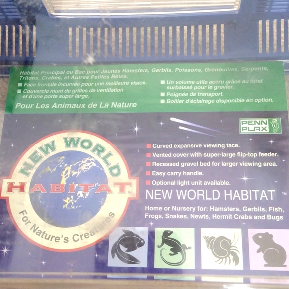 3 Qty PENN PLAX New World Habitat - Picture 2 of 8